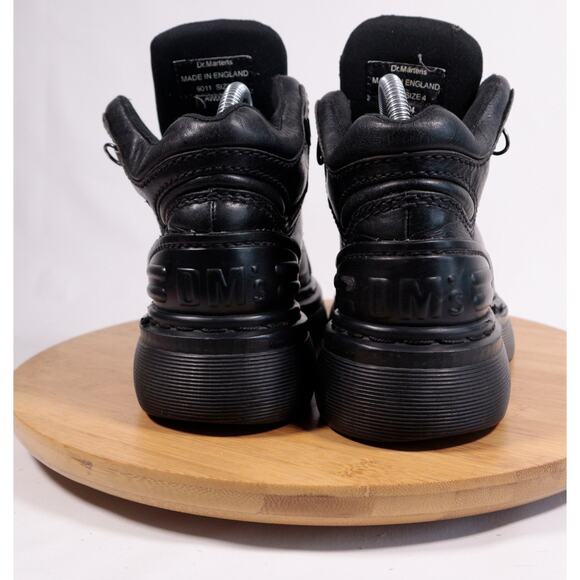 Dr Martin Combat Ankle Boot Walking Shoes Women 6 Black - Picture 4 of 15